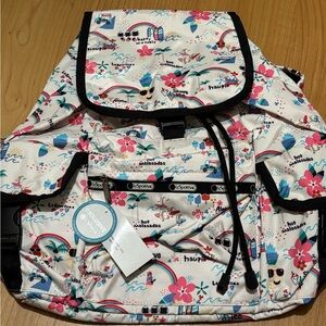 Exclusive LeSportsac Oh So Ono Backpack Designed for Hawaii Boutiques